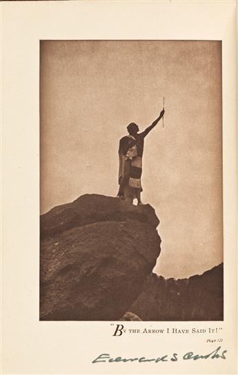 EDWARD S. CURTIS. Flute of the Gods.